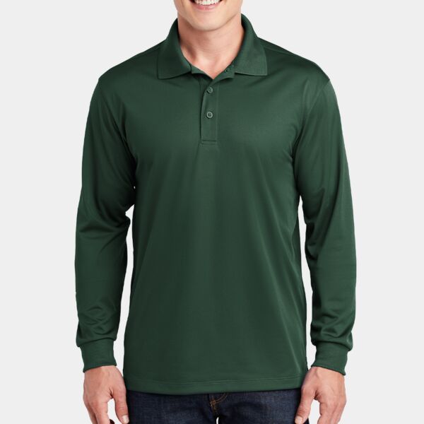 Long Sleeve Micropique Sport Wick ® Polo Thumbnail