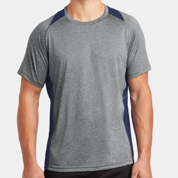   - Heather Colorblock Contender Tee Thumbnail